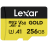 Lexar microSDXC Gold 256GB 180-280MB/s U3 UHS-II V60 A1 C10